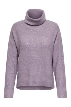 Camisola de lantejoulas