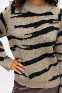Camisola de lã e alpaca