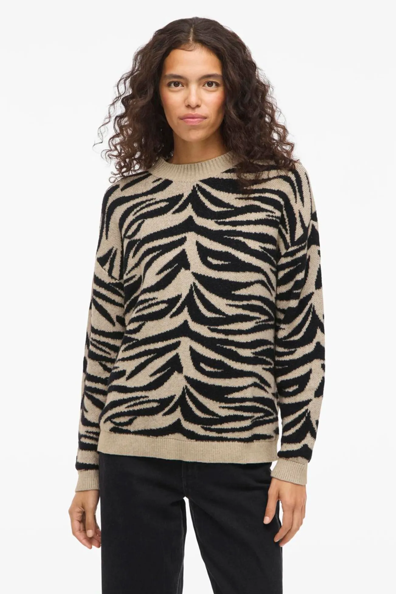 Camisola de malha com viscose