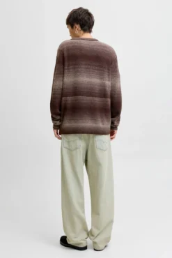 Camisola de malha degradê