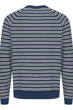 Camisola de Malha Gola Redonda Riscas