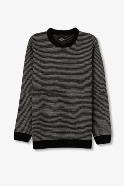 Camisola de malha riscas