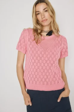 Camisola de manga curta