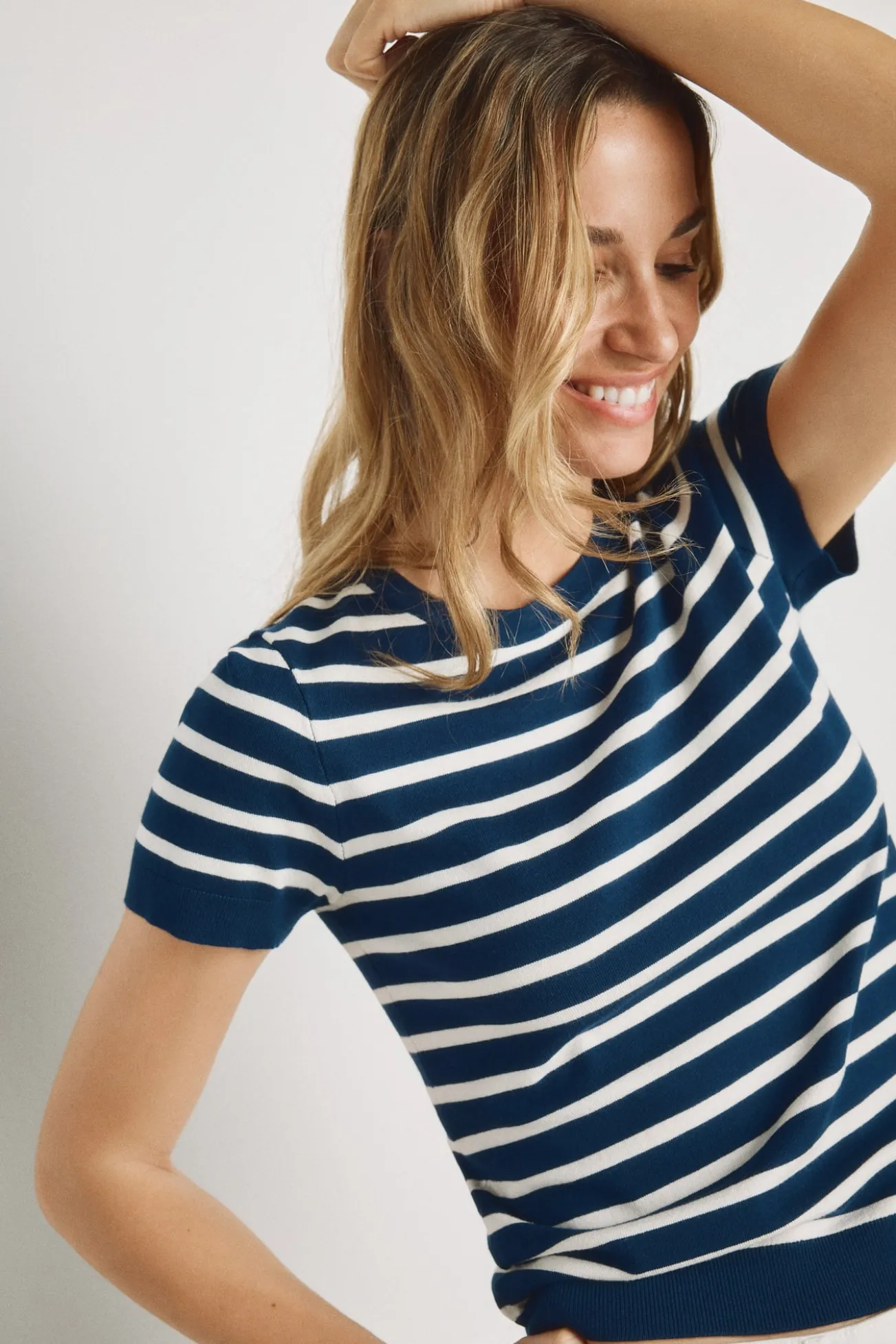 Camisola de manga curta