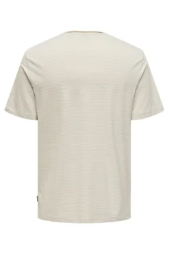Camisola de manga curta com bolso