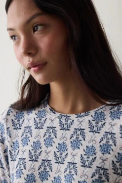 Camisola de pijama floral com efeito térmico Tea Time