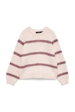 Camisola de riscas malha