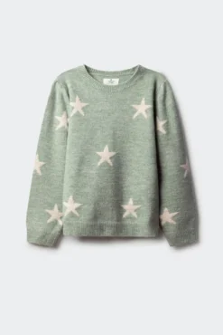 Camisola estrela para menina