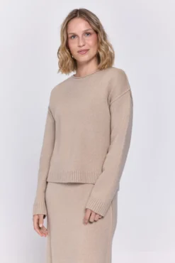 Camisola estruturado com ajuste oversized