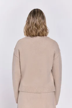 Camisola estruturado com ajuste oversized