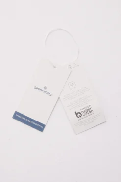camisola estruturado com microlistras e regular fit