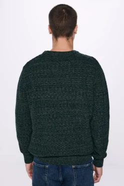 Camisola estrutura fio torcido