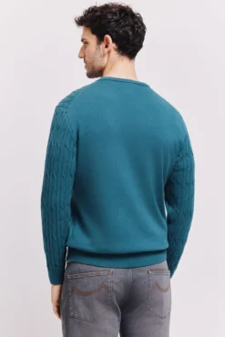 Camisola gola caixa