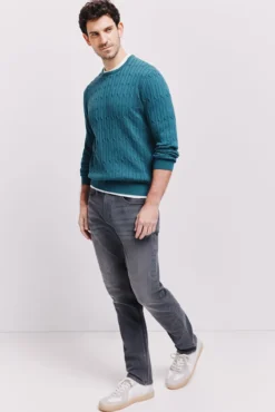 Camisola gola caixa