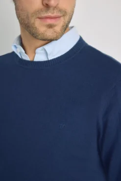Camisola gola caixa