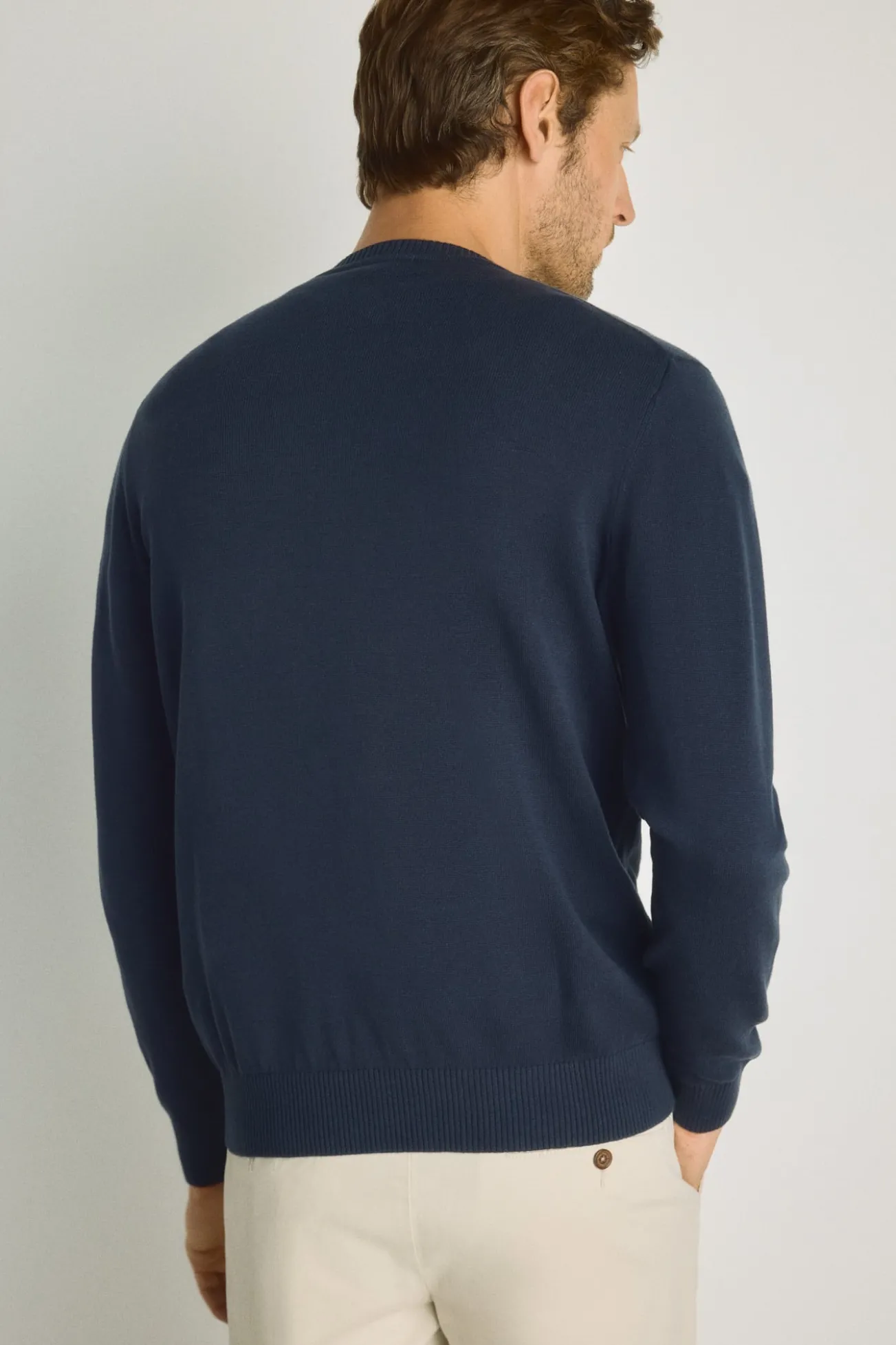 Camisola gola caixa