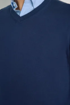 Camisola gola em bico
