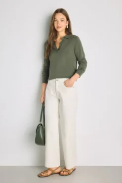 Camisola gola polo