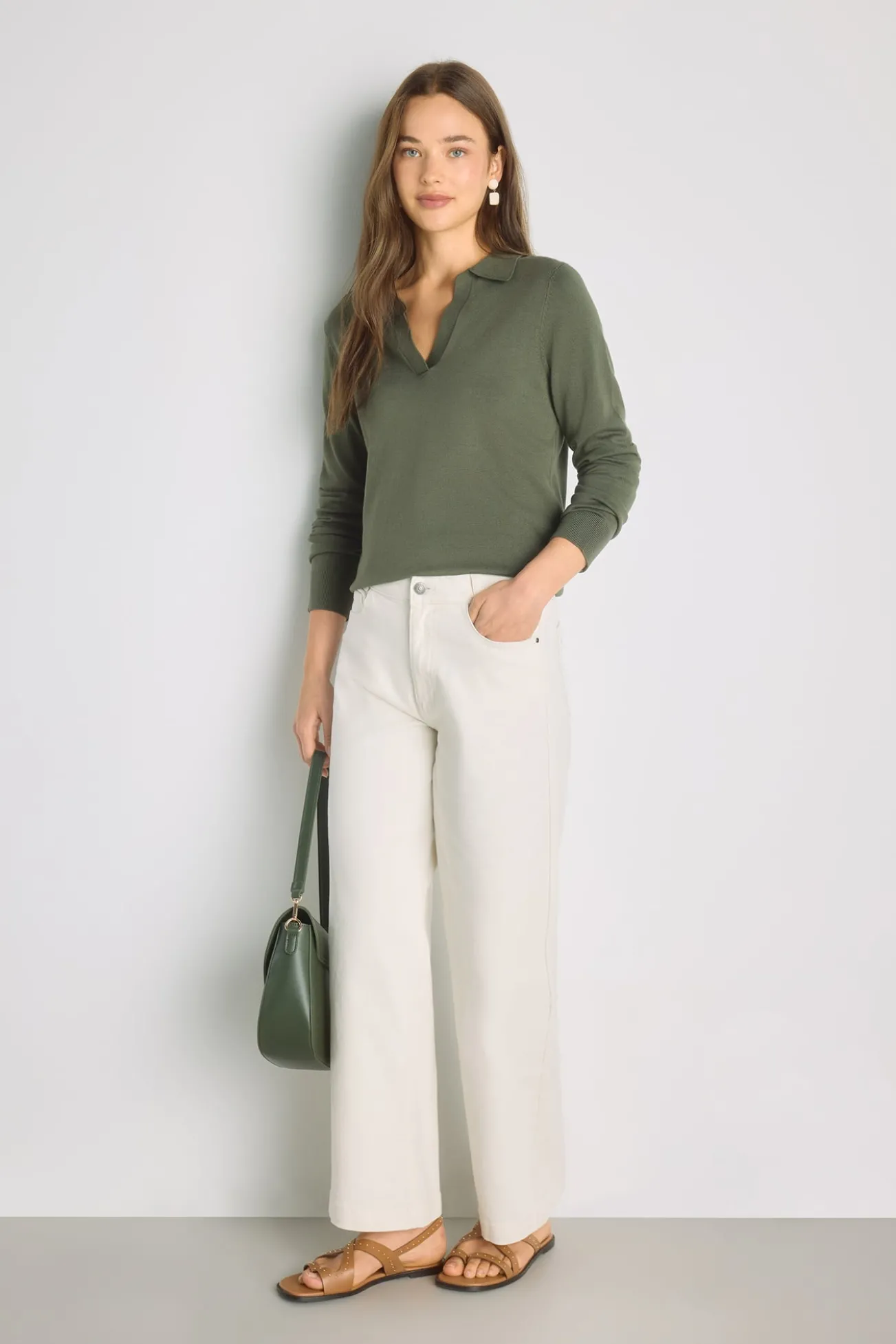 Camisola gola polo