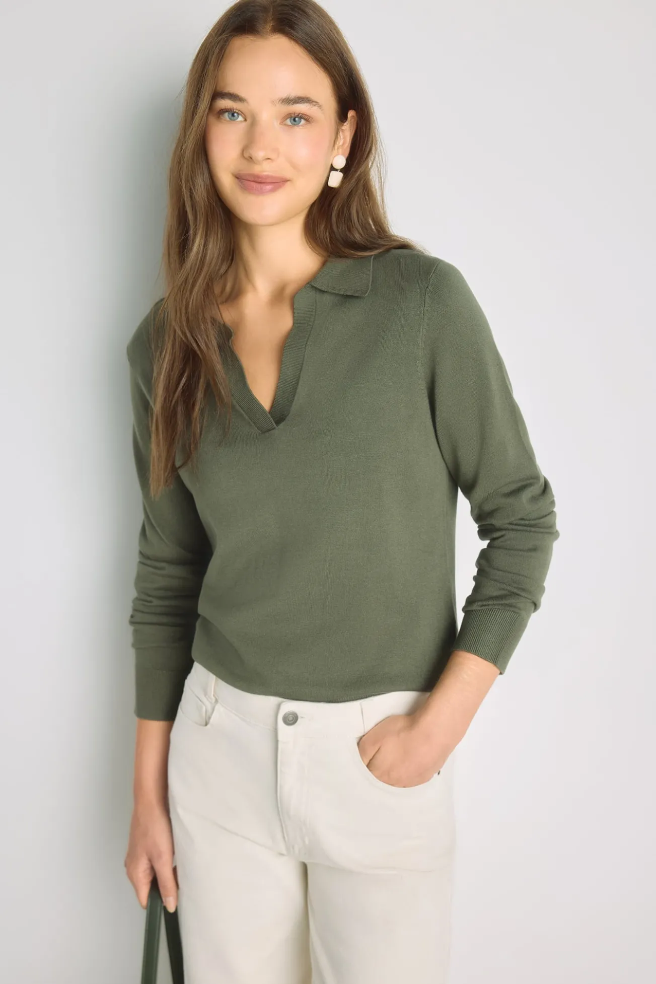 Camisola gola polo