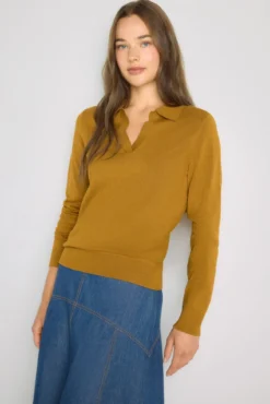 Camisola gola polo