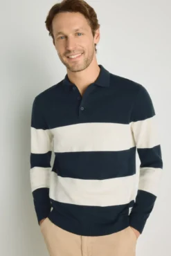 Camisola gola polo