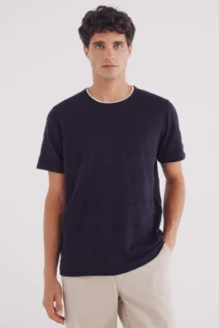 Camisola manga curta estrutura