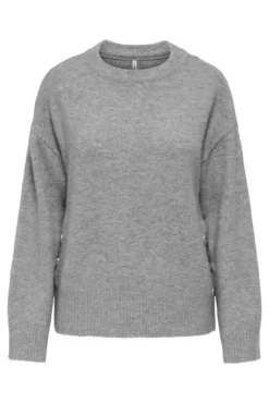 Camisola oversized com botões