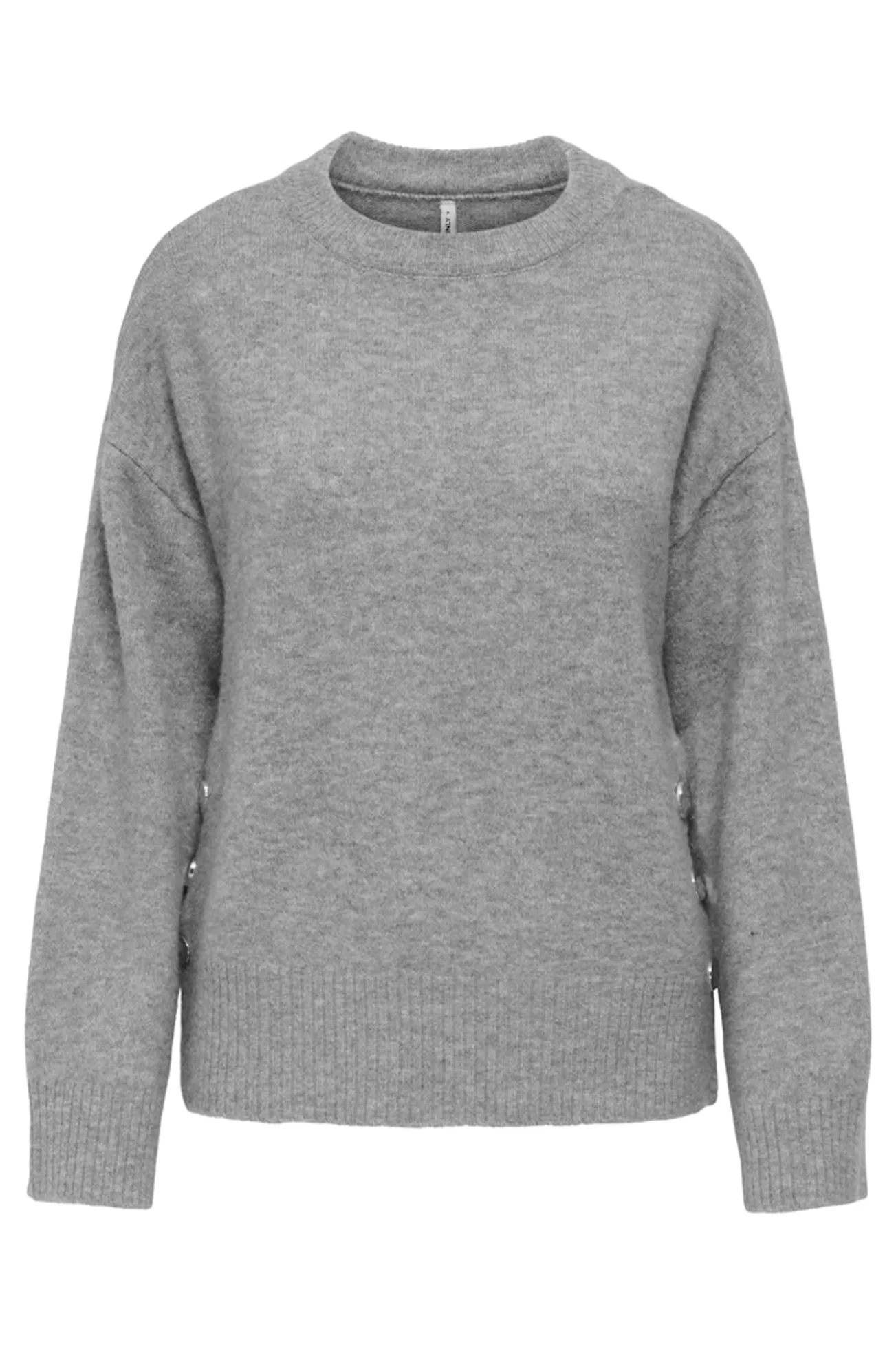 Camisola oversized com botões