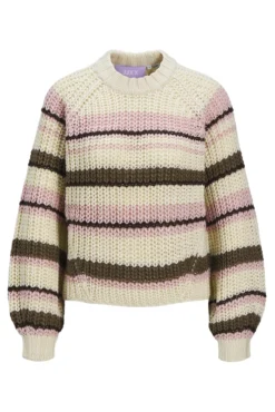 Camisola riscas multicolorido