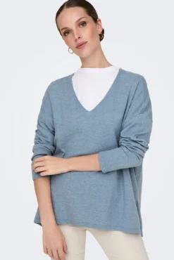 Camisola às riscas