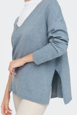 Camisola às riscas