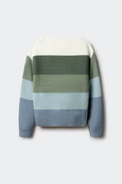 Camisola às riscas para menina