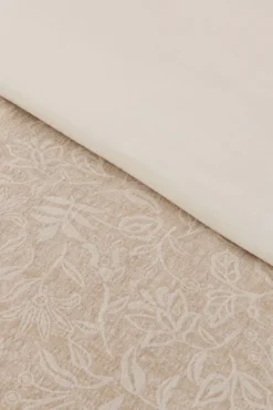 Capa de edredão com estrutura floral