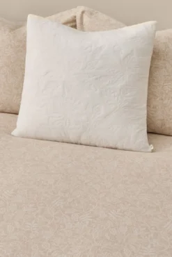 Capa de edredão com estrutura floral