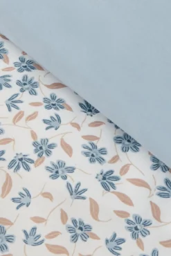 Capa nórdica algodão flores