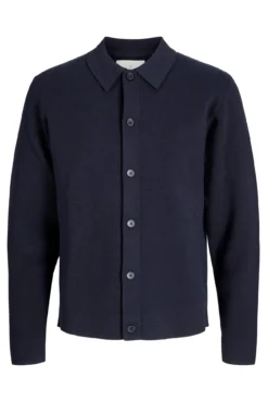 Cardigan de gola polo