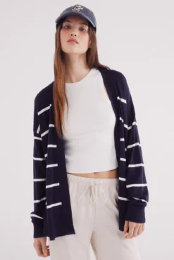 Cardigan leve aberto