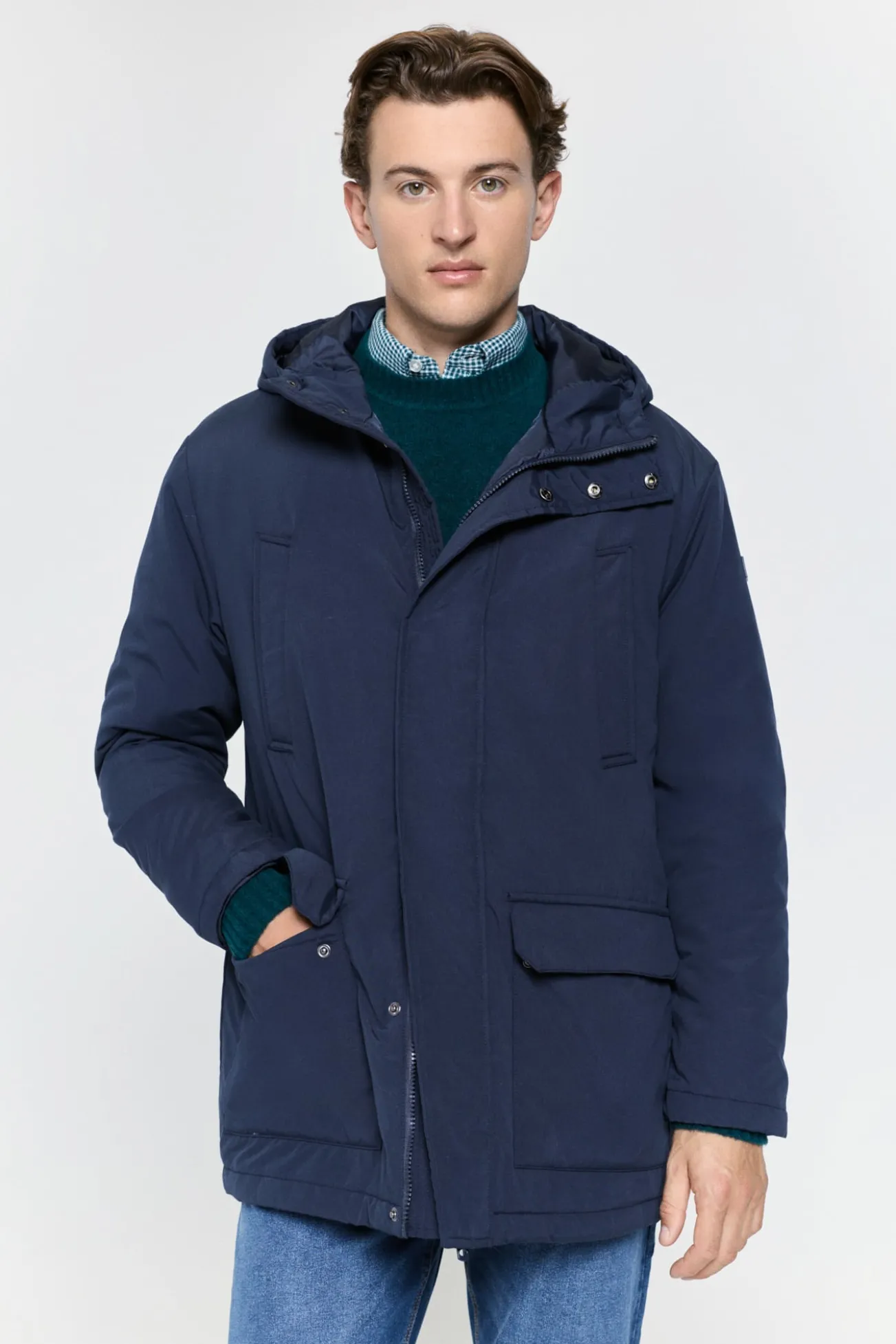 Casaco parka de Hong Kong