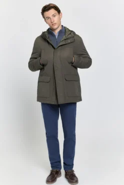 Casaco parka de Hong Kong