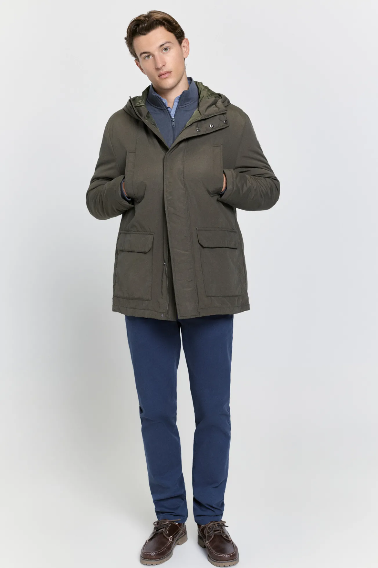 Casaco parka de Hong Kong