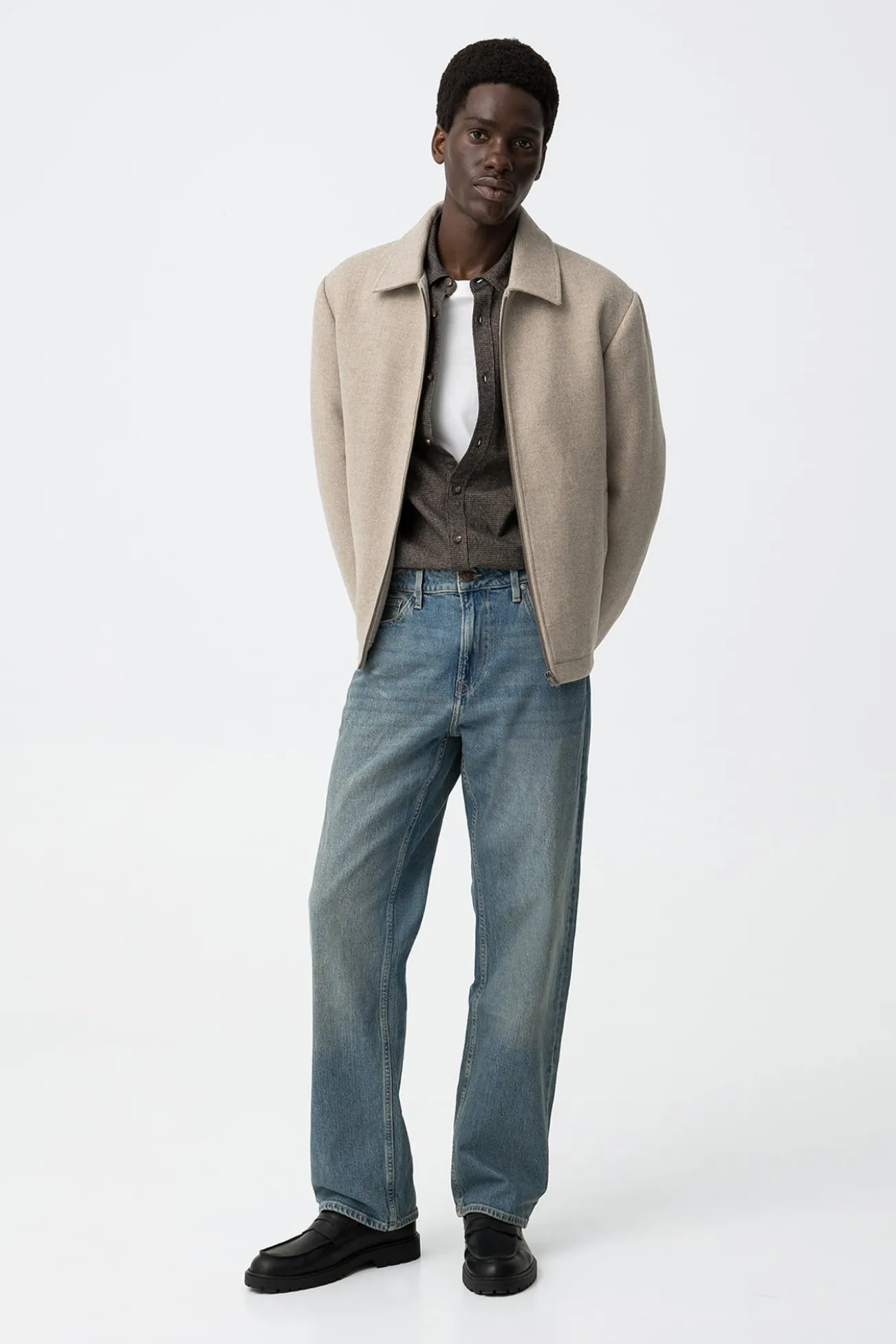Casaco Relaxed Fit