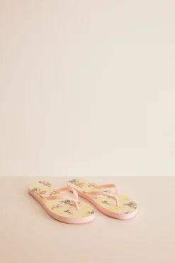 Chinelas impressas Cobi
