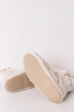 Chinelos de quarto de botas alto do Snoopy