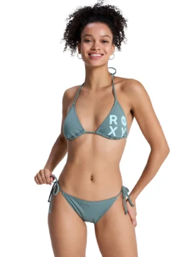 Conjunto biquíni triangular liso