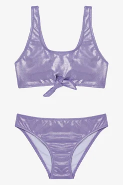 Conjunto de biquíni roxo