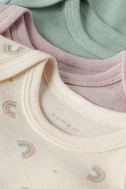 Conjunto de 3 bodies para bebê