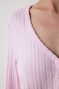 Conjunto de Calça Rosa Cozy Time