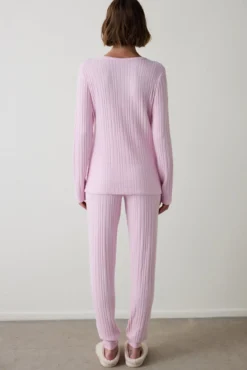 Conjunto de Calça Rosa Cozy Time