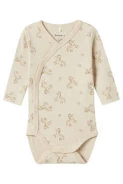 Conjunto de dois bodys neutros para bebé